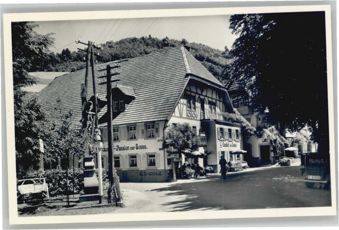 Oberprechtal Gasthof Pension  Sonne