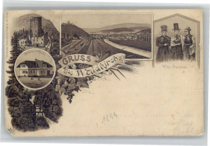 Waldkirch Breisgau Waldkirch Volks Trachten Rasthaus Kande