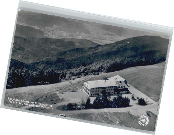 Waldkirch Breisgau Waldkirch Hotel Kandel Fliegeraufnahme