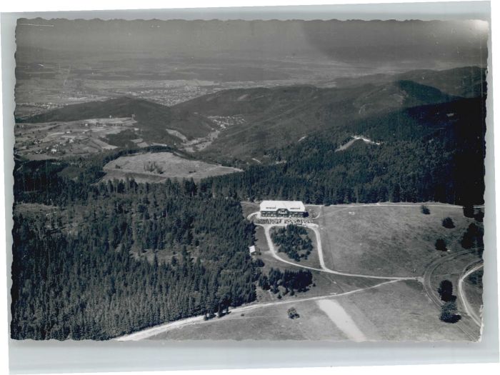 Schauinsland Fliegeraufnahme