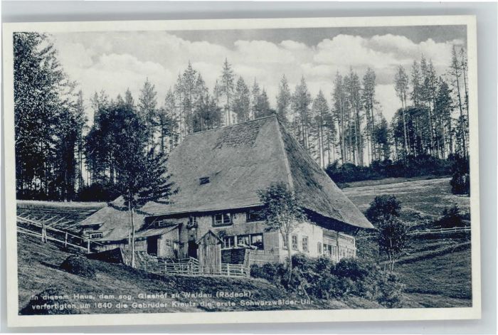 Waldau Titisee-Neustadt Glashof