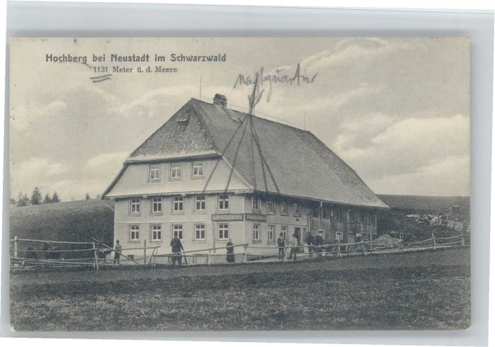 Neustadt Titisee Hochberg