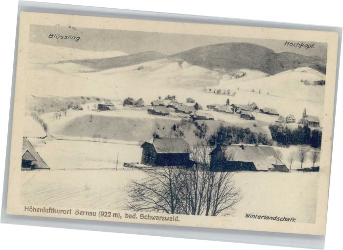 Bernau Schwarzwald
