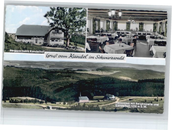 Kandel Waldkirch Breisgau Gasthaus Kandelhof