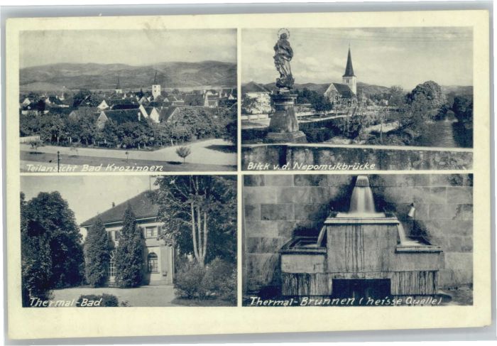 Bad Krozingen Brunnen Thermalbad