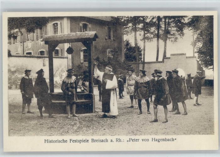 Breisach Rhein Breisach Festspiel Peter von Hagenbach