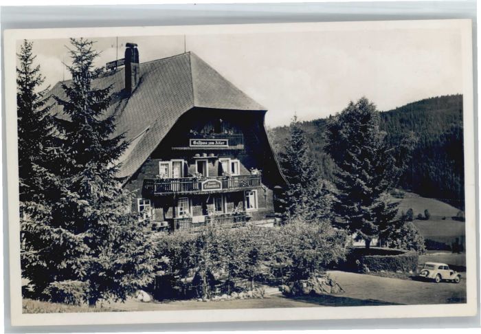 Baerental Feldberg Bärental Gasthof zum Adler