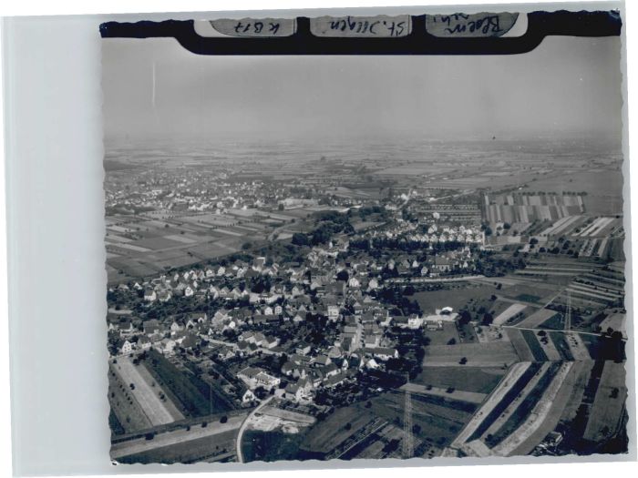 St Ilgen Schwarzwald Fliegeraufnahme