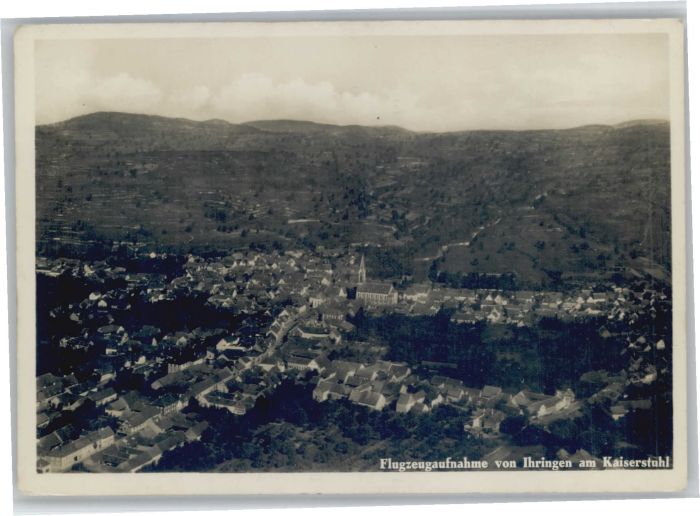 Ihringen Fliegeraufnahme
