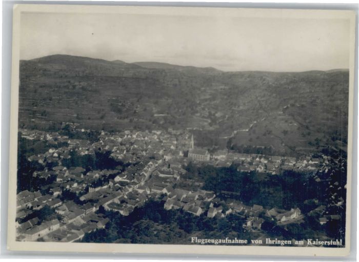 Ihringen Fliegeraufnahme