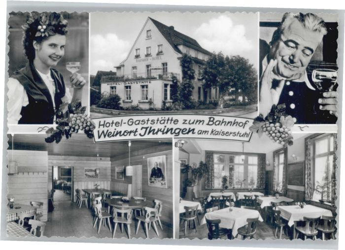 Ihringen Hotel Gaststätte zum Bahnhof