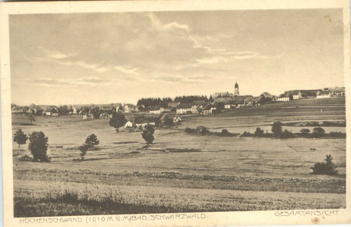 Hoechenschwand Schwarzwald BW