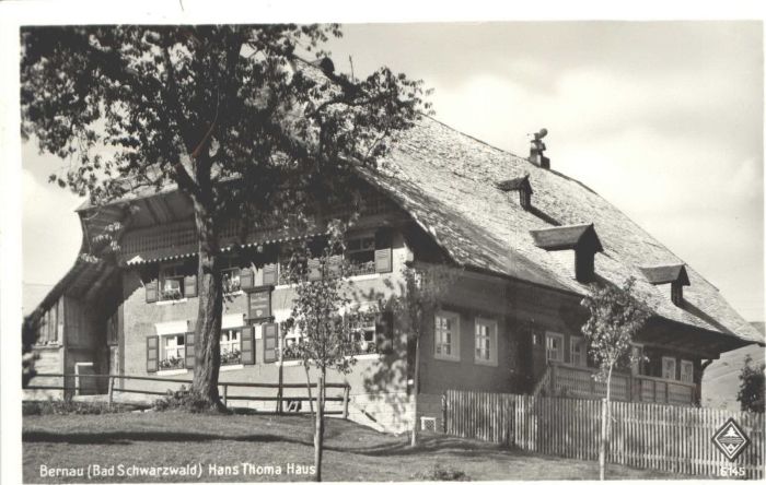Bernau Schwarzwald Hans Thoma Haus