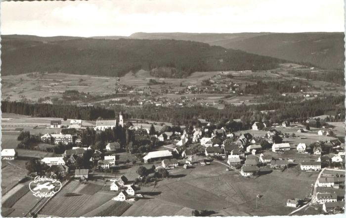 Hoechenschwand Schwarzwald BW Fliegeraufnahme