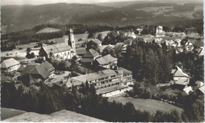 Hoechenschwand Schwarzwald BW Fliegeraufnahme