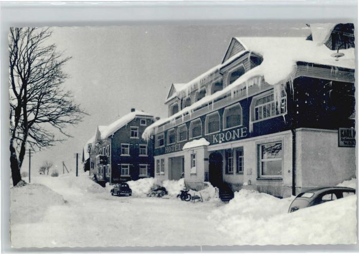 Hoechenschwand Schwarzwald BW Hotel Krone
