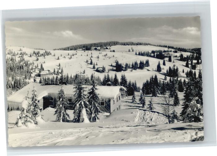 Feldberg Schwarzwald Emmendinger Hütte