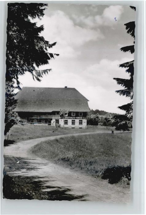 Breitnau Hohlengraben Gasthaus zum Kreuz