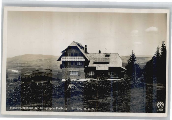 Breitnau [handschriftlich] Naturfreundehaus