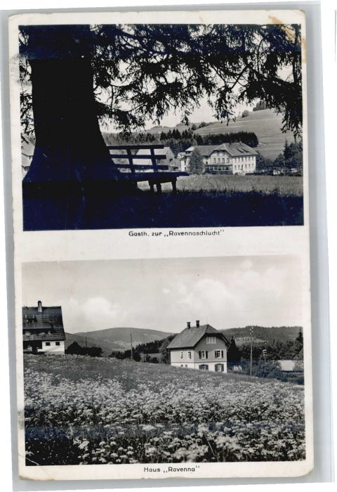 Breitnau [handschriftlich] Gasthaus zur Ravennas