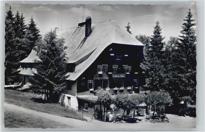 Baerental Feldberg Bärental Gasthof zum Adler