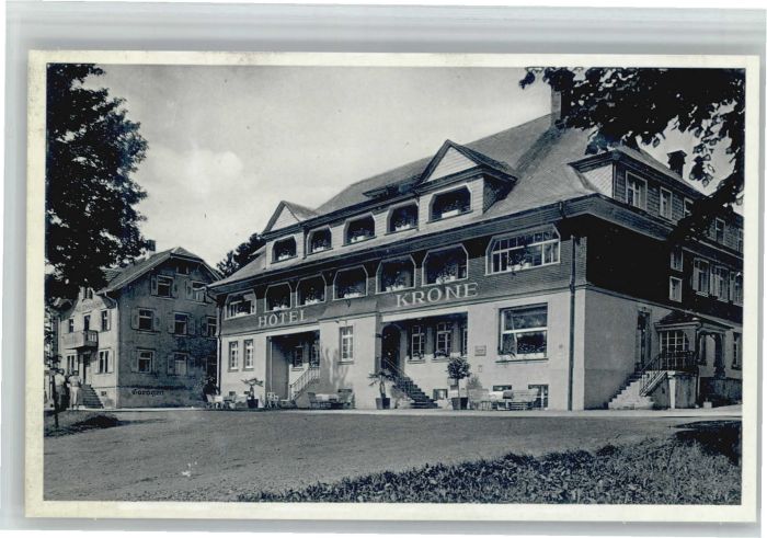 Hoechenschwand Schwarzwald BW Hotel Krone