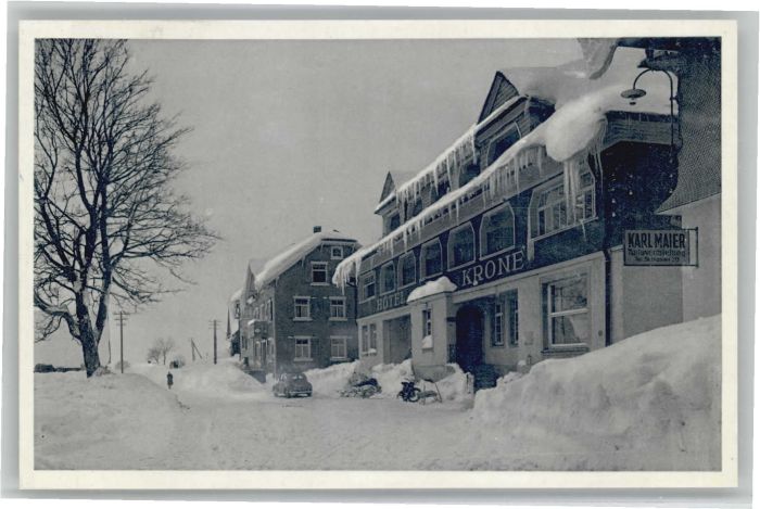 Hoechenschwand Schwarzwald BW Hotel Krone
