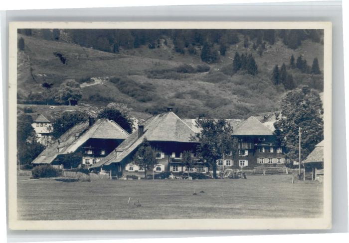 Bernau Schwarzwald Hof Schwarzwaldhaus