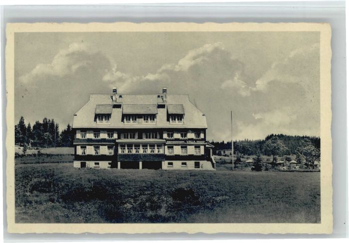 Falkau Villa Hosp Fremdenheim