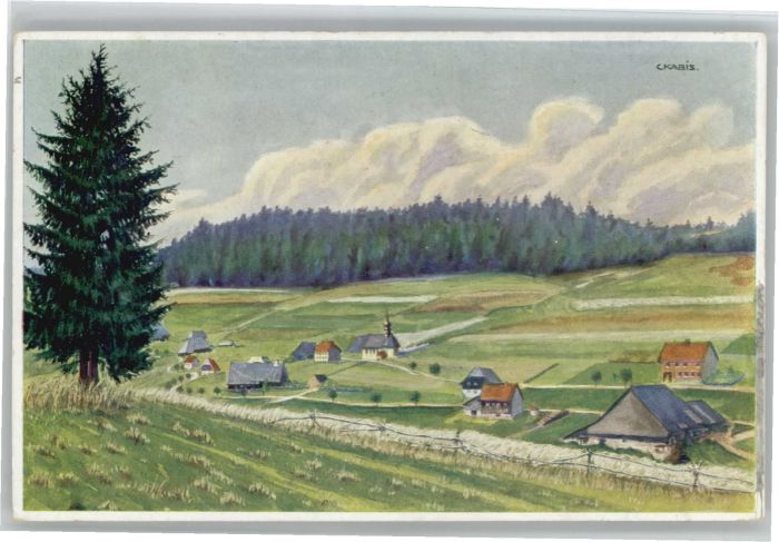 Mittelschollach Künstler Carl Kabis