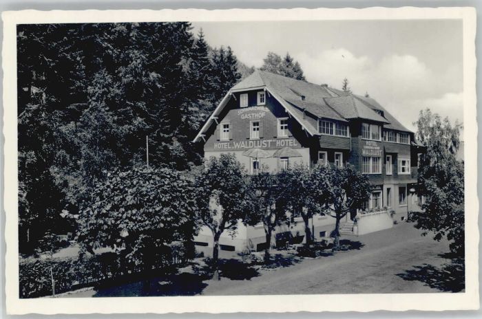 TITISEE Schwarzwald BW Hotel Gasthof Waldlust