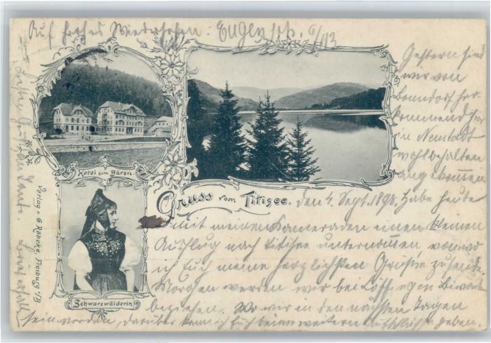 Titisee Hotel zum Bären Tracht