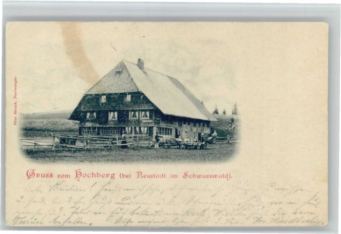 Neustadt Titisee Hochberg