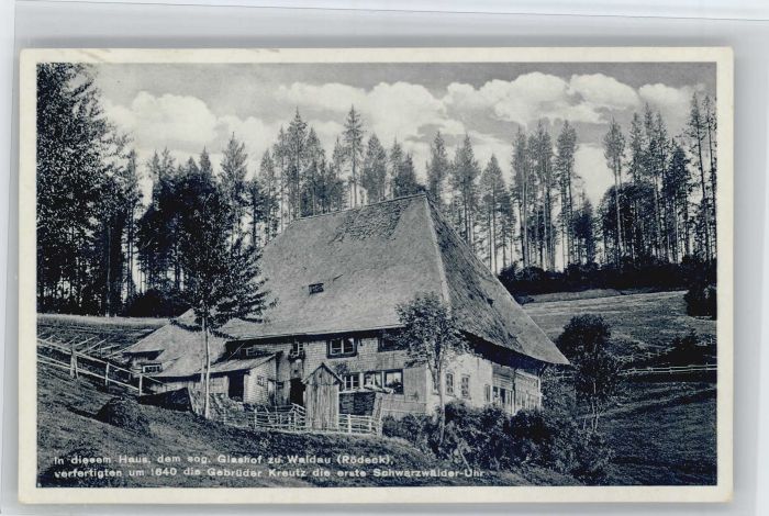 Waldau Titisee-Neustadt Glashof