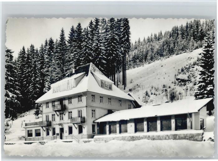 TITISEE Schwarzwald BW Gasthaus Loeffelschmiede