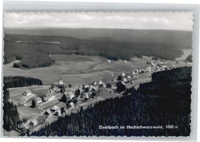 Eisenbach Schwarzwald Fliegeraufnahme