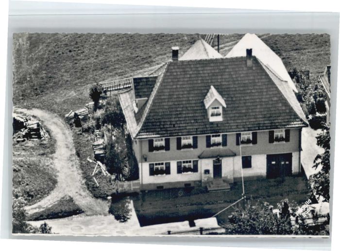 Grafenhausen Schwarzwald Fliegeraufnahme Pension Jägerhaus