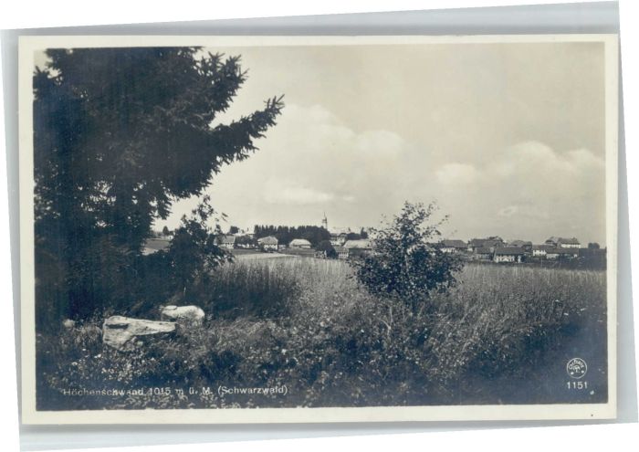 Hoechenschwand Schwarzwald BW