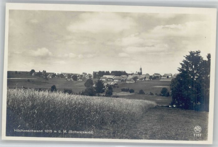 Hoechenschwand Schwarzwald BW