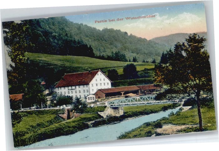 Wutach Wutach Mühle