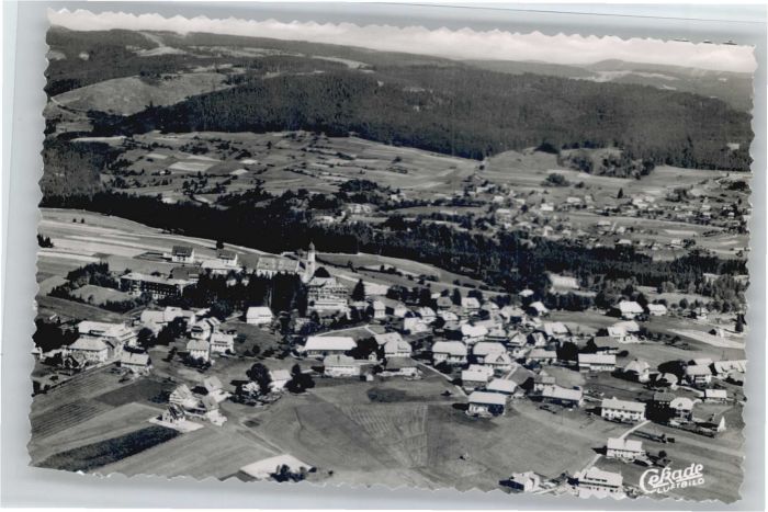 Hoechenschwand Schwarzwald BW Fliegeraufnahme