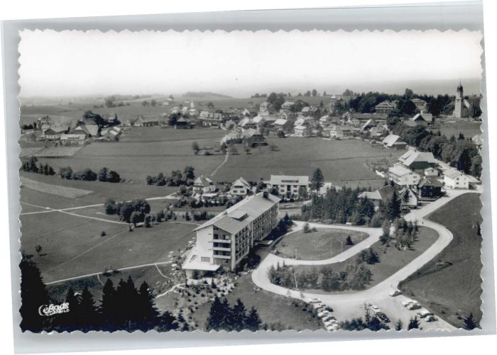 Hoechenschwand Schwarzwald BW Fliegeraufnahme