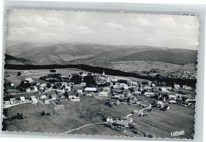 Hoechenschwand Schwarzwald BW Fliegeraufnahme