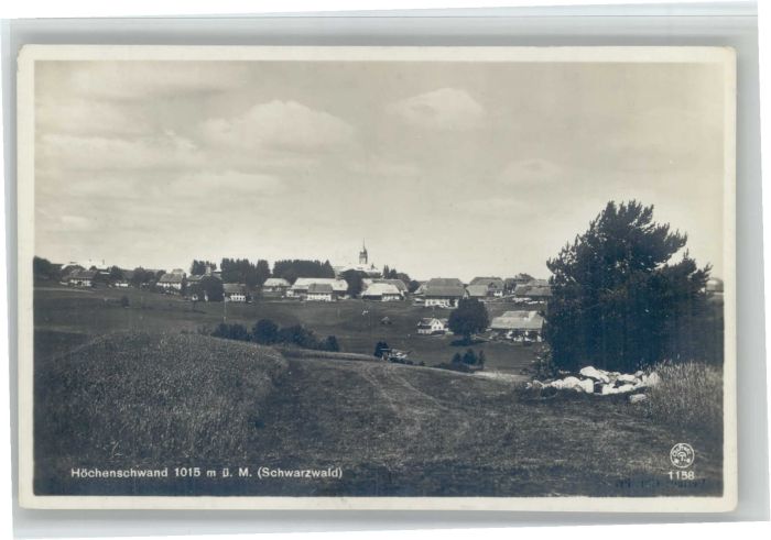 Hoechenschwand Schwarzwald BW