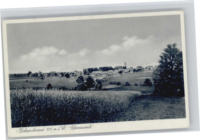Hoechenschwand Schwarzwald BW