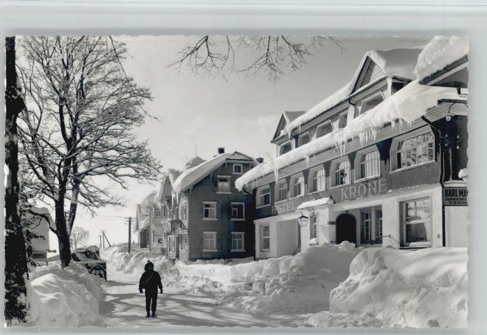 Hoechenschwand Schwarzwald BW Hotel Krone