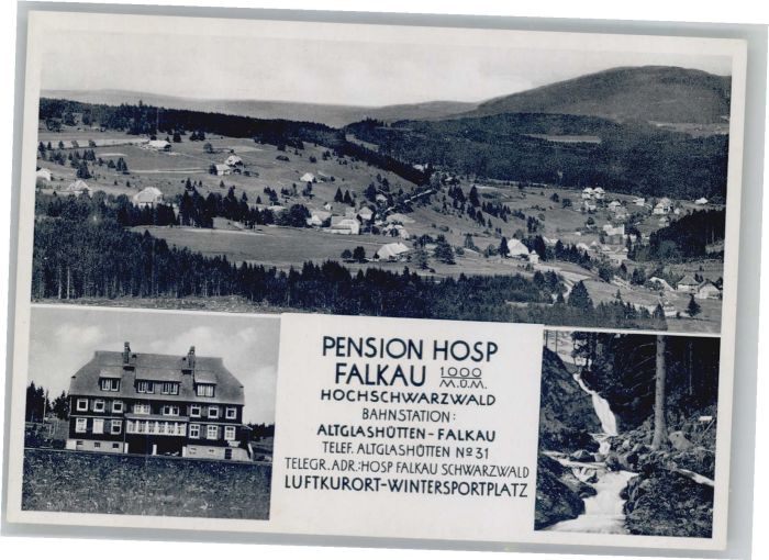 Falkau Pension Hosp