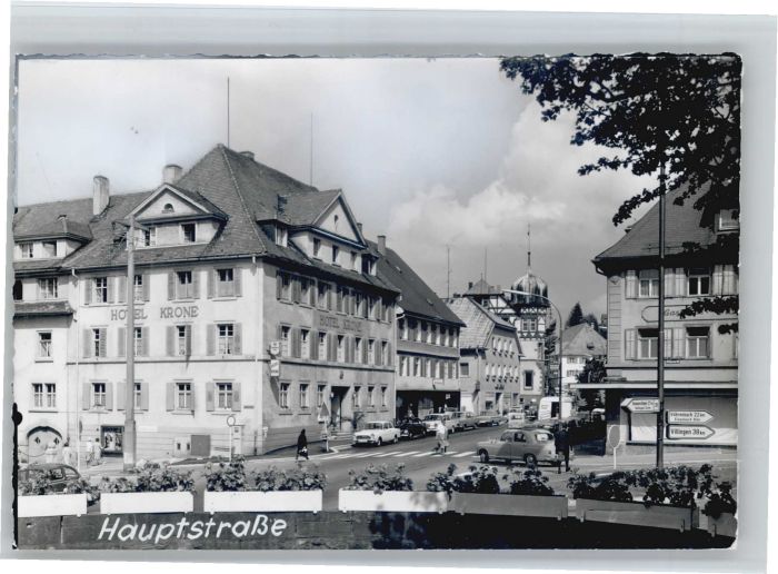Neustadt Titisee Hauptstrasse Hotel Krone