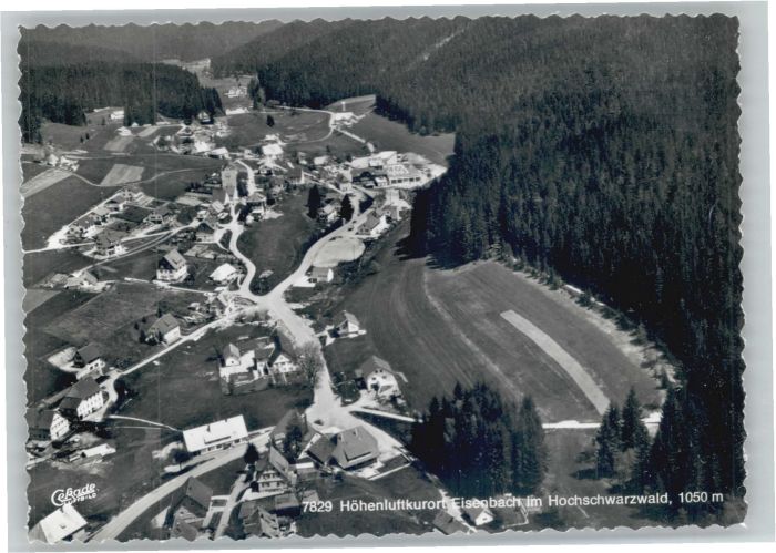 Eisenbach Schwarzwald Fliegeraufnahme