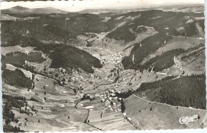 Menzenschwand Fliegeraufnahme
